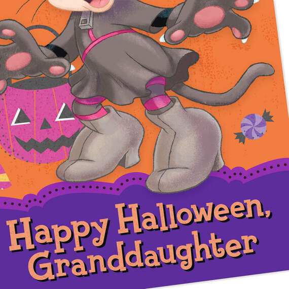 Disney Minnie Mouse Halloween Card for Granddaughter, , large image number 4