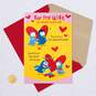 Bird Couple Funny Pop-Up Valentine's Day Card for Wife, , large image number 5