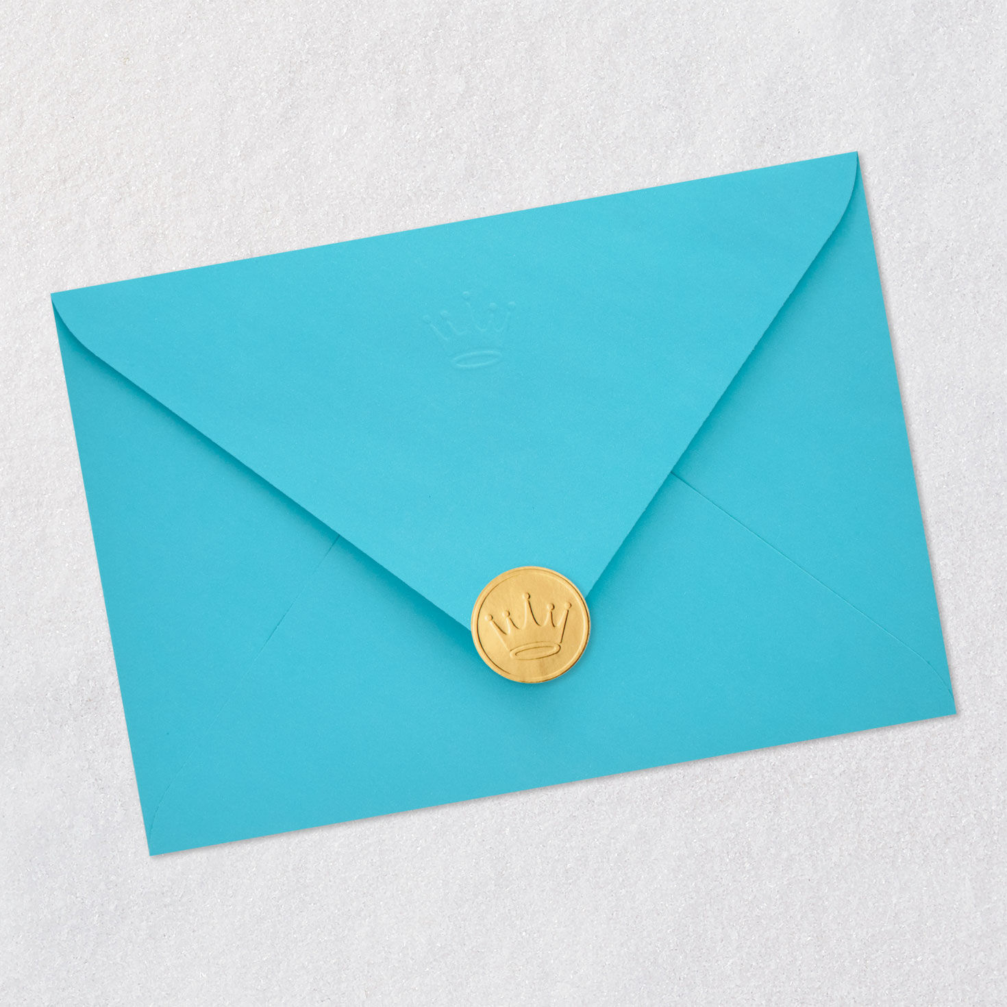 Sailboat in Sea Husband Anniversary Card Envelope Back with Seal image number 8
