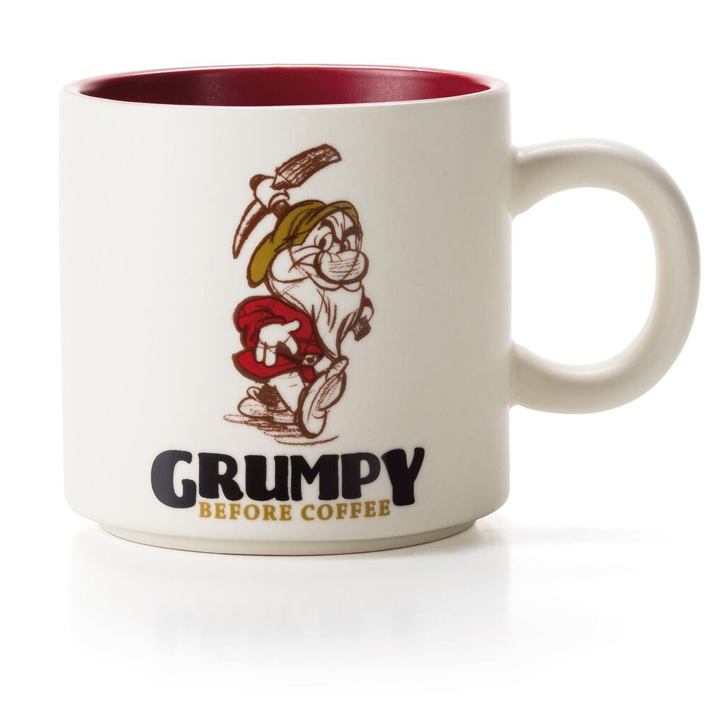 Disney The Seven Dwarfs' Grumpy Ceramic Mug Mugs