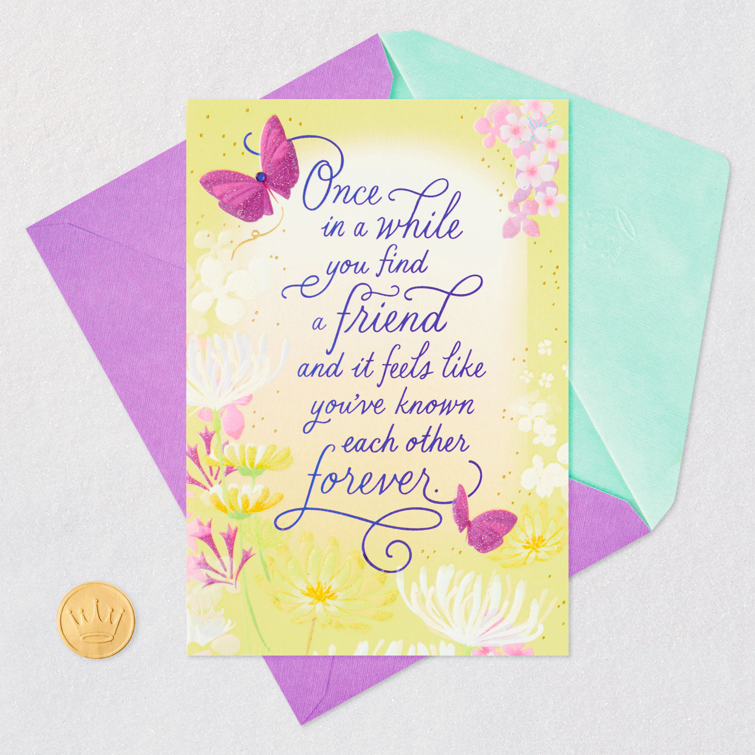 Thanks for Being a Really Good Friend Birthday Card, , large image number 6