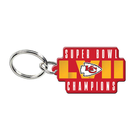 Kansas City Chiefs Super Bowl LVII Champions Acrylic Key Ring, , large image number 1