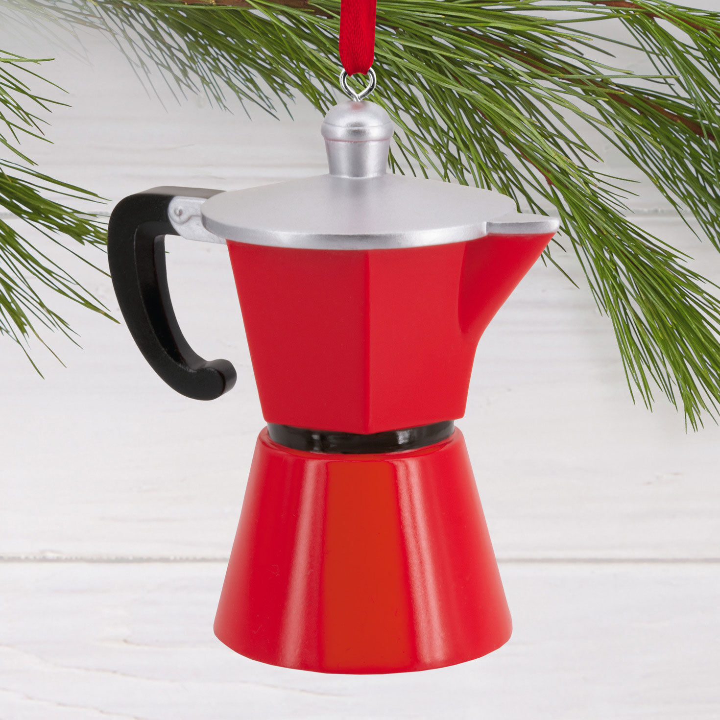 Coffee Moka Pot Hallmark Ornament, , large image number 2