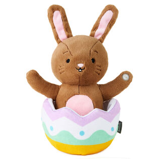 Excited for Eggs Bunny Plush With Sound and Motion