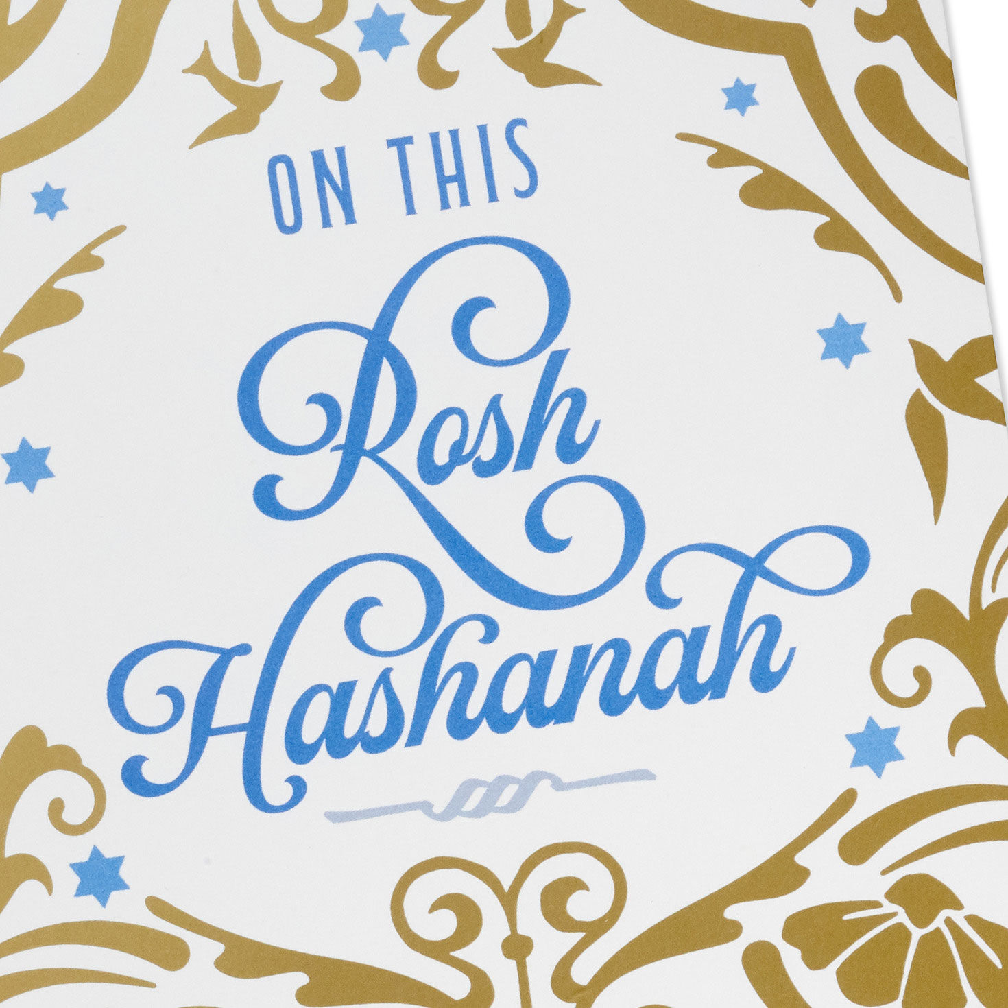 Blue and Gold Rosh Hashanah Cards Bulk Pack cover detail image number 5
