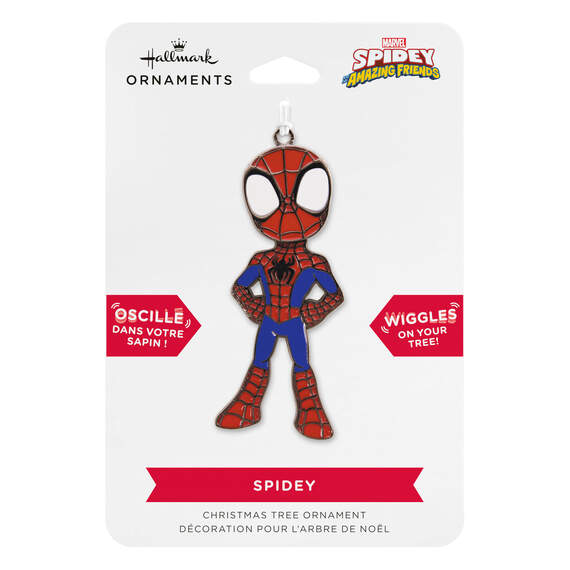 Marvel Spidey and his Amazing Friends Spidey Moving Metal Hallmark Ornament, , large image number 4