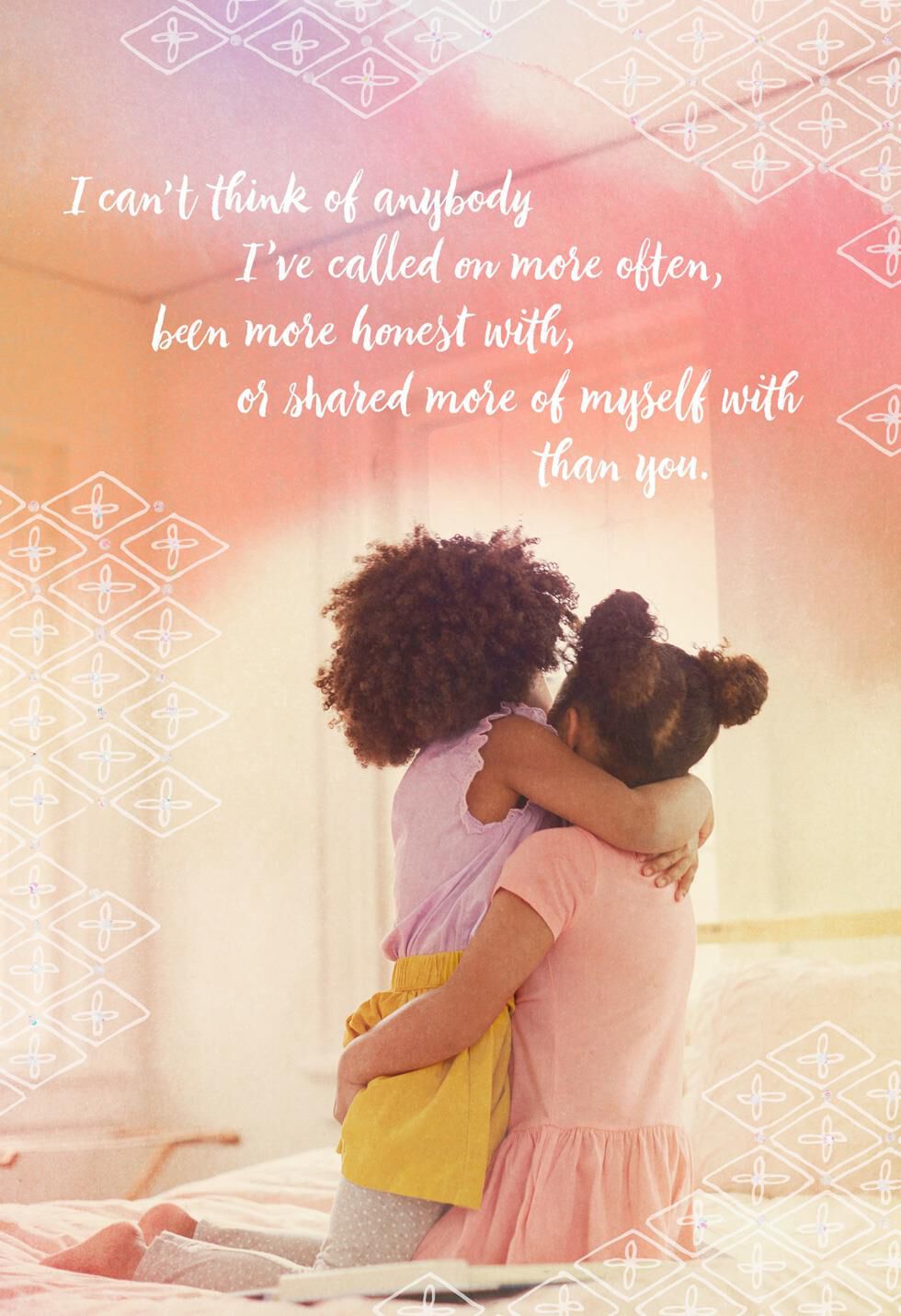 Sister Love Birthday Card