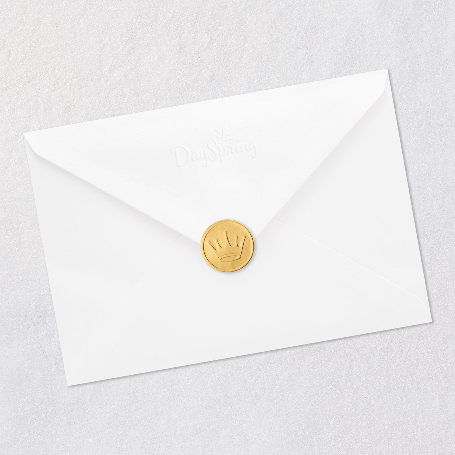 White Dove Priest Ordination Congratulations Card Envelope Back with Seal image number 10