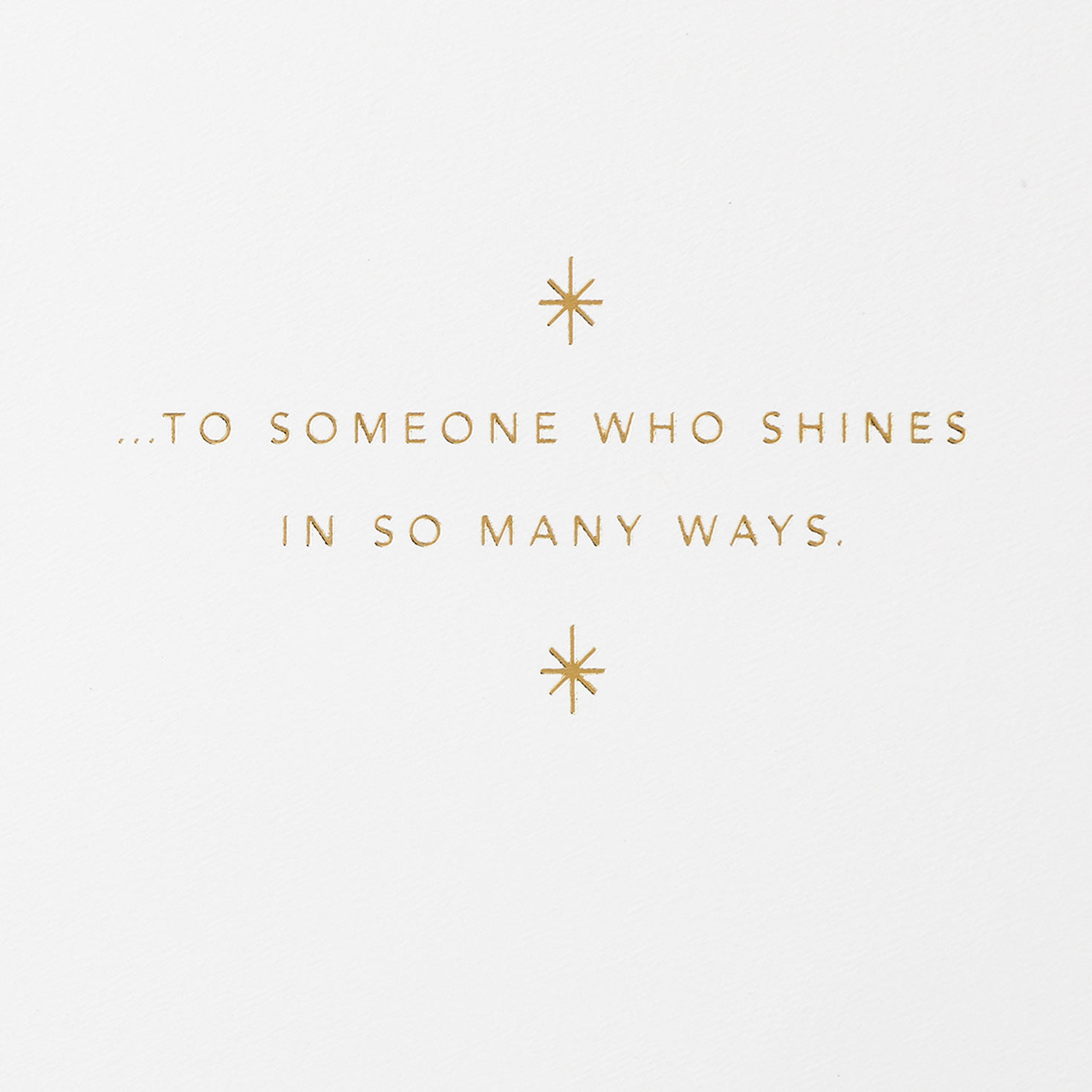 You Shine in So Many Ways Birthday Card, , large image number 2