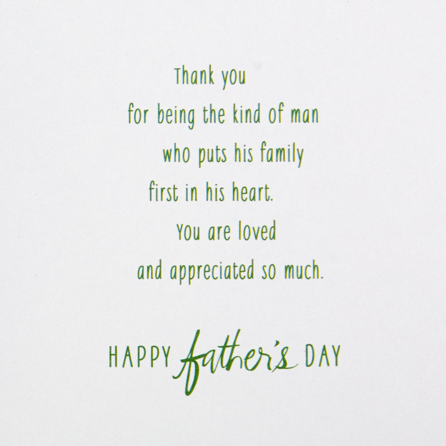 Wonderful Father and Husband Father's Day Card Sentiment image number 3
