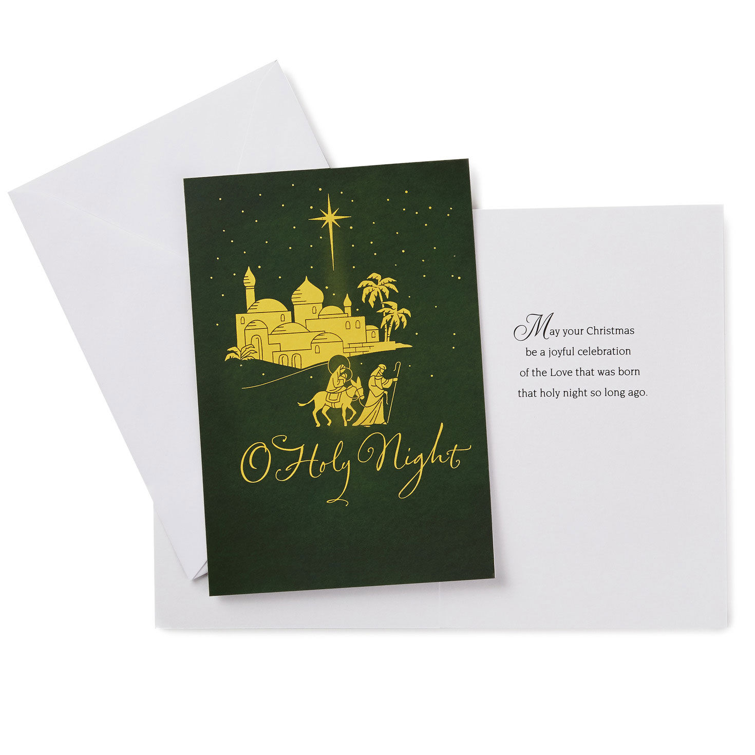 Religious Images Assorted Boxed Christmas Cards Card Front with Sentiment image number 4