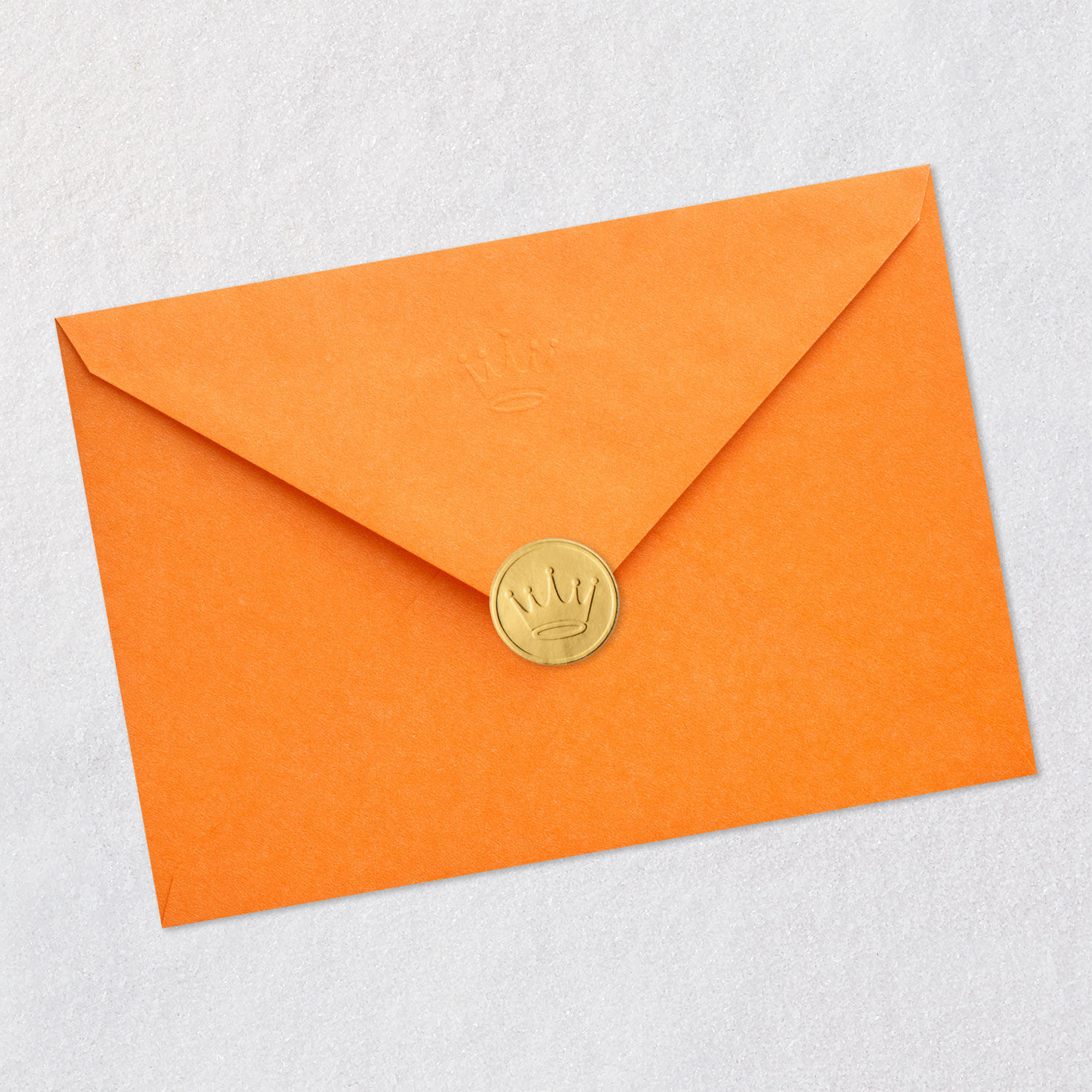 Black Couple in Park Romantic Father's Day Card Envelope Back with Seal image number 8