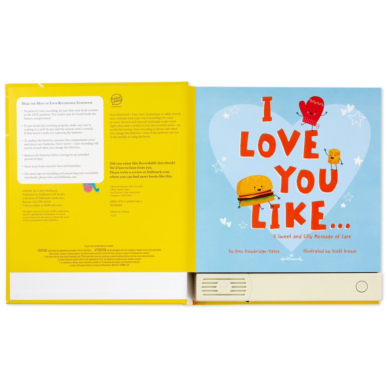 I Love You Like&hellip; Recordable Storybook With Music, , large image number 3