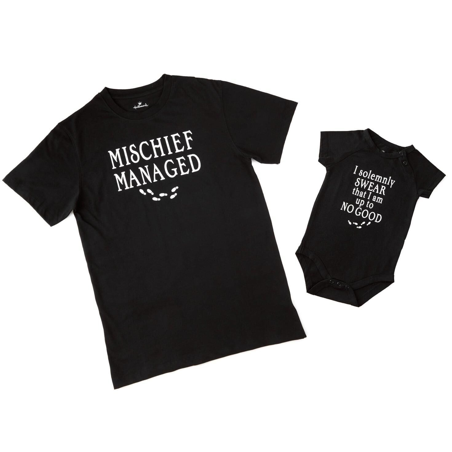 mischief managed onesie