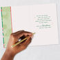 Bows on Daughter and Family Green Christmas Card Signing card image number 6