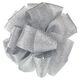 5" Silver Metallic Gift Bow