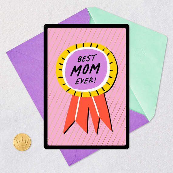 Best Mom Ever Video Greeting Mother's Day Card, , large image number 7