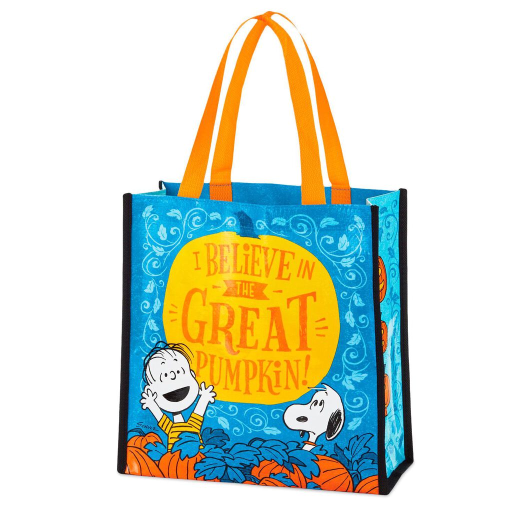 Peanuts Great Pumpkin Believer Reusable Tote Bag