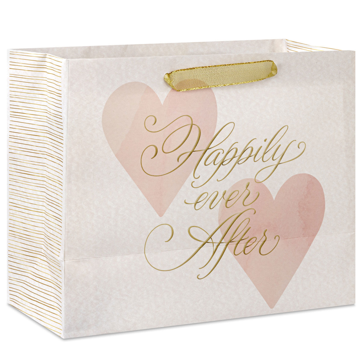 Happily Ever After Medium Wedding Gift Bag back image number 6