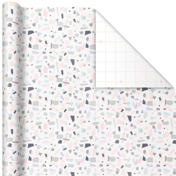 Modern Muted 3-Pack Wrapping Paper, 55 sq. ft. total, , large image number 4