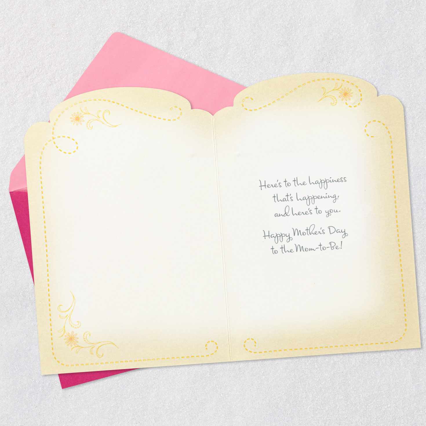 Koala Bear and Baby Mother's Day Card for New Mom Open card with envelope image number 3