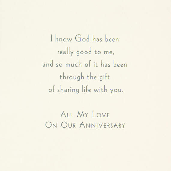 So Blessed to Be Married to You Religious Anniversary Card for Husband, , large image number 2