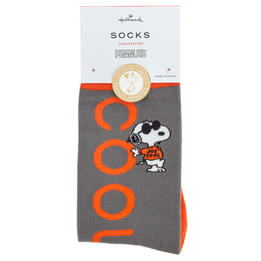 Peanuts® Joe Cool Snoopy Novelty Crew Socks, 