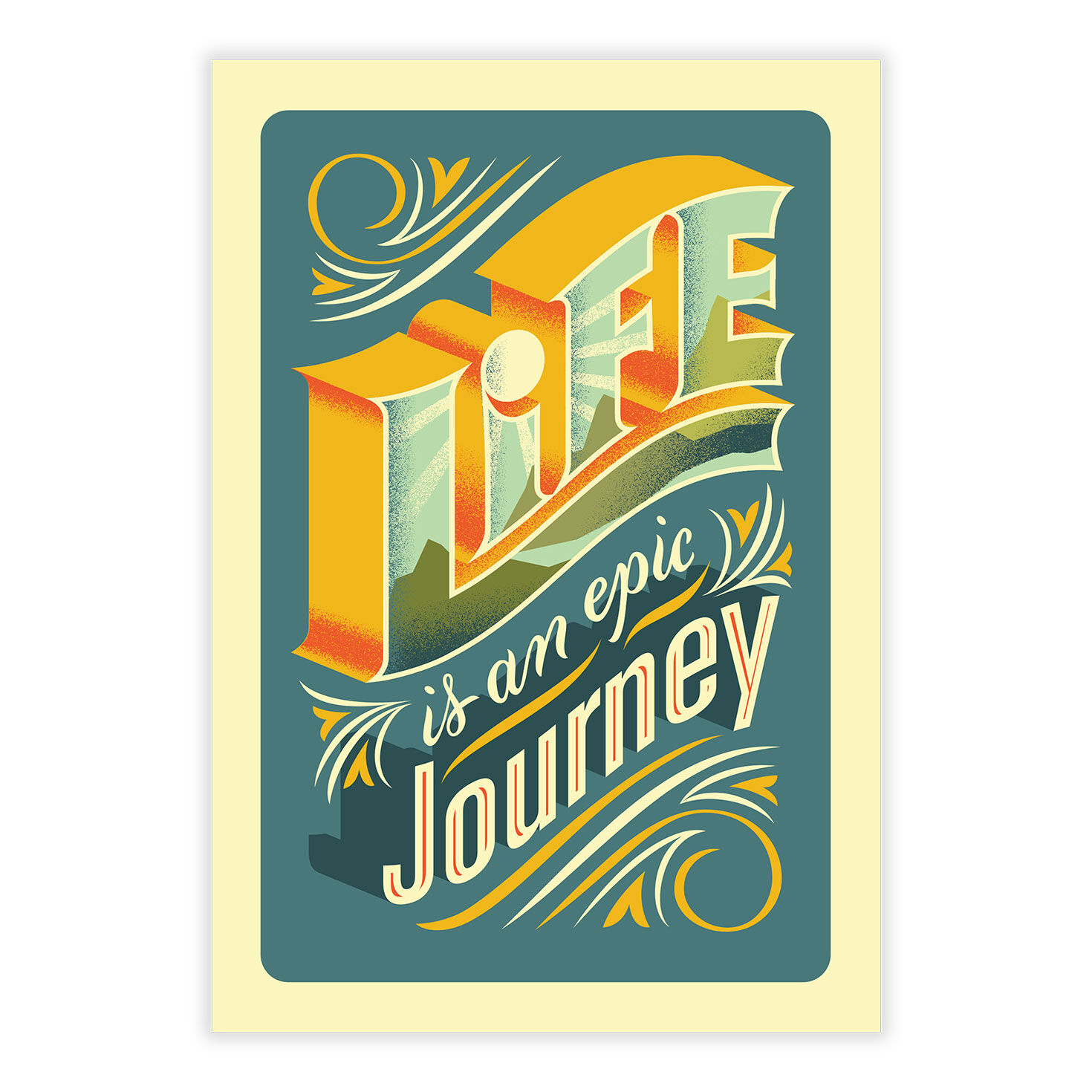 Life Is An Epic Journey Birthday eCard, , large image number 2