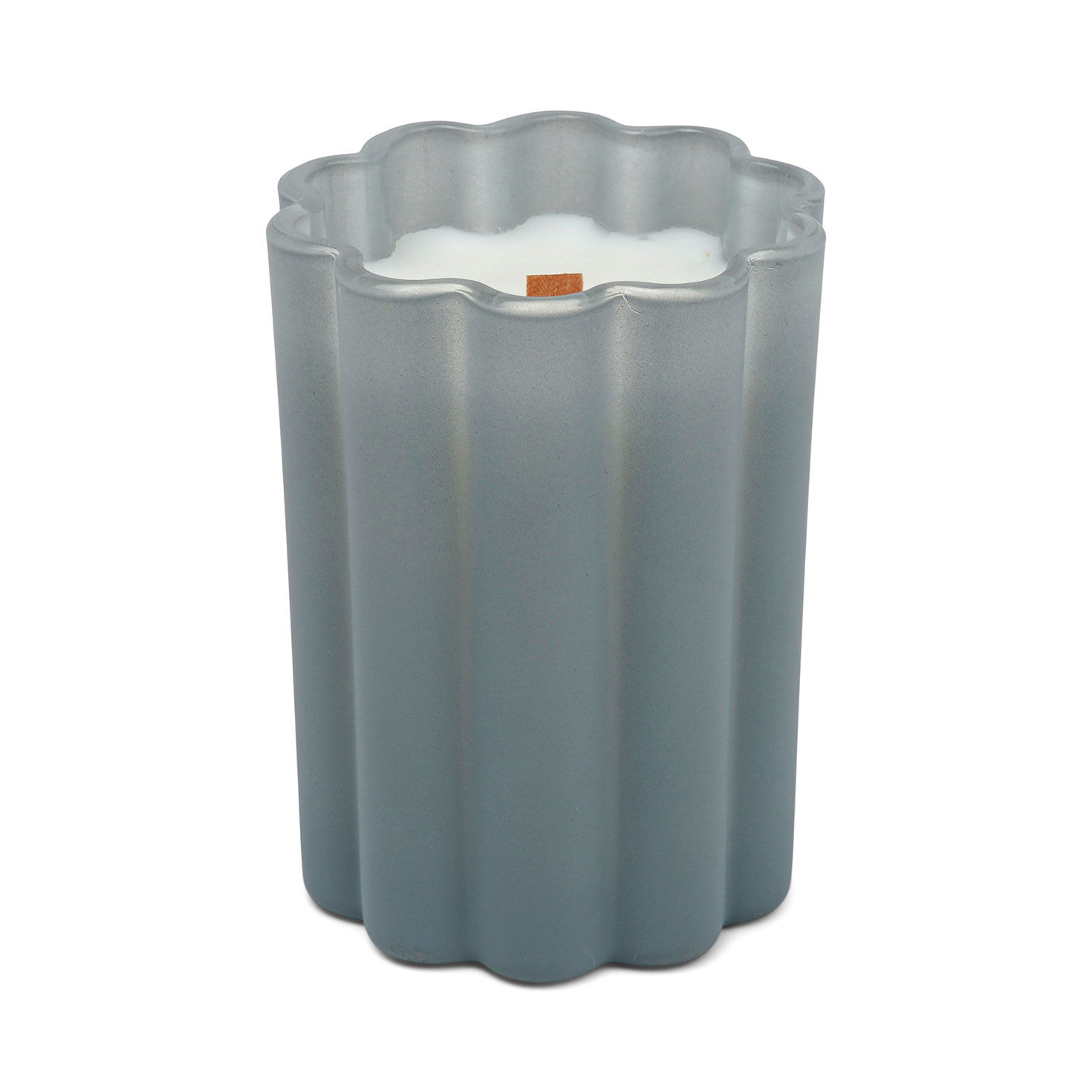 Foundry Frosted Glass Candle, 7.5 oz., , large image number 2