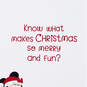 Disney Minnie Mouse First Christmas Card for Granddaughter, , large image number 2