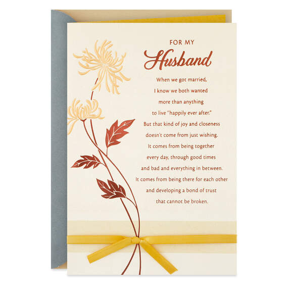Our Happily Ever After Father's Day Card for Husband, , large image number 1
