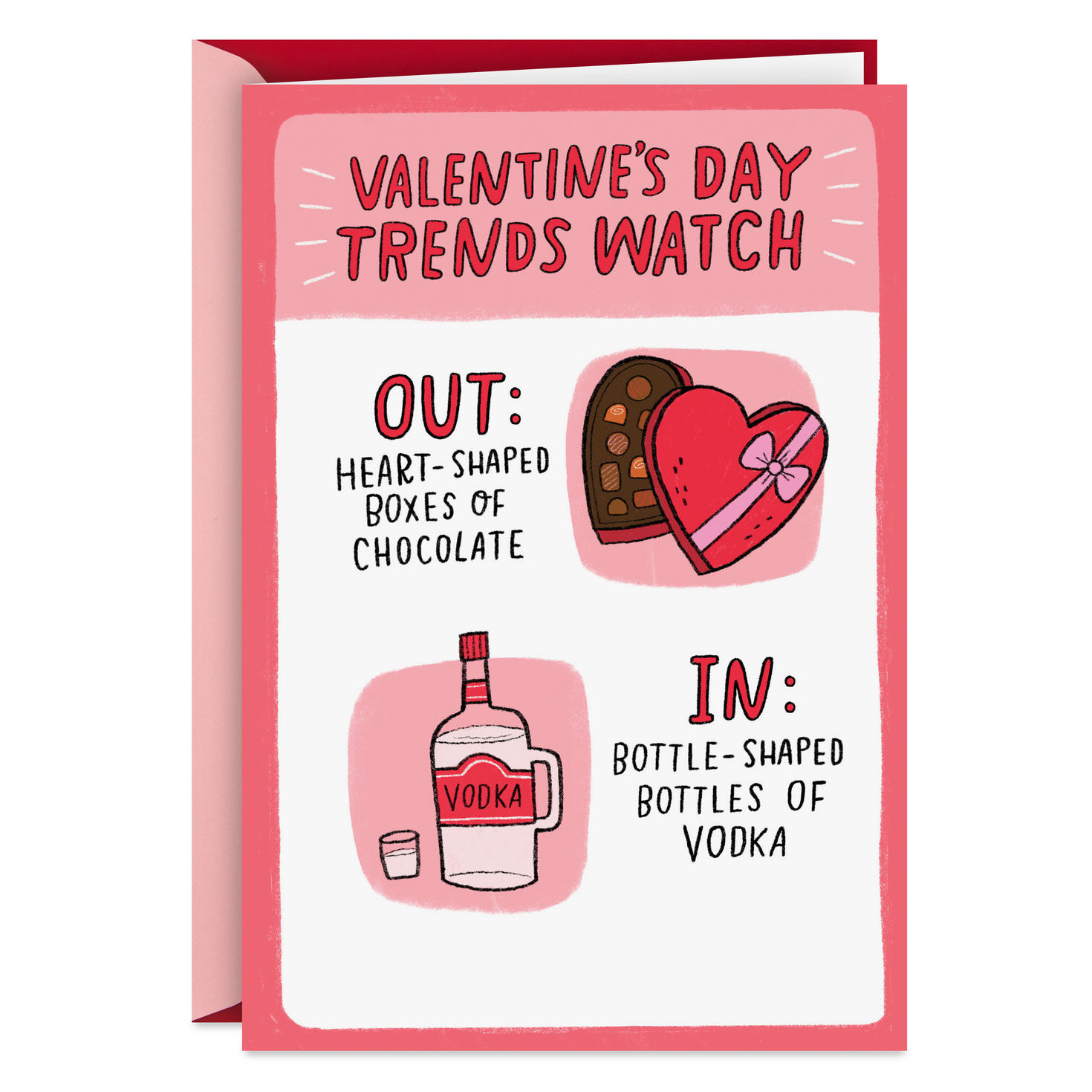 Be On Trend Funny Valentine's Day Card for only USD 3.99 | Hallmark