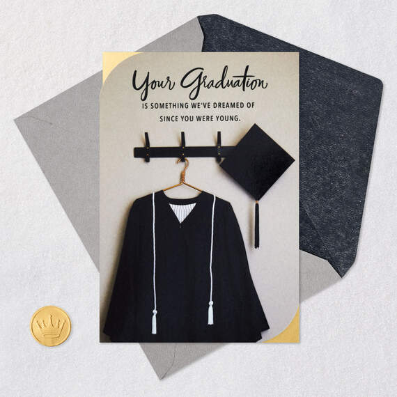 We've Dreamt of This Day Since You Were Young Graduation Card, , large image number 6