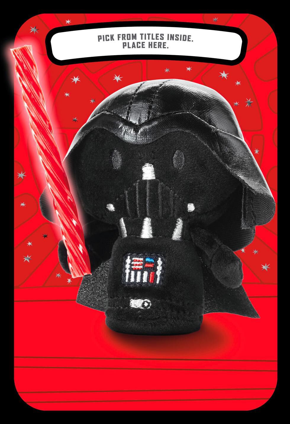 itty bittys® Star Wars™ Darth Vader™ Pick a Title Valentine's Day Card