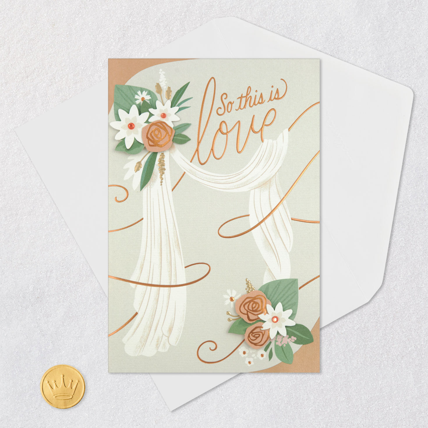 Here's to All the Happiness Ahead for You Wedding Card for only USD 7.99 | Hallmark