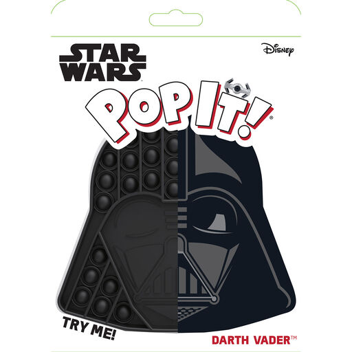 Ceaco Star Wars Darth Vader Pop It! Bubble Snap Fidget Toy, 