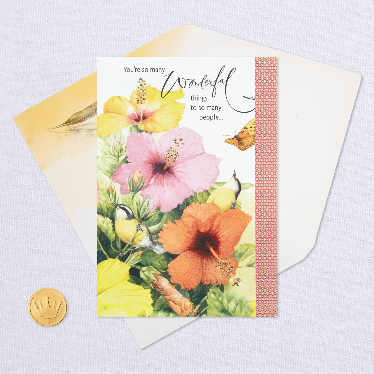 Marjolein Bastin You Are Wonderful Birthday Card for only USD 3.99 | Hallmark