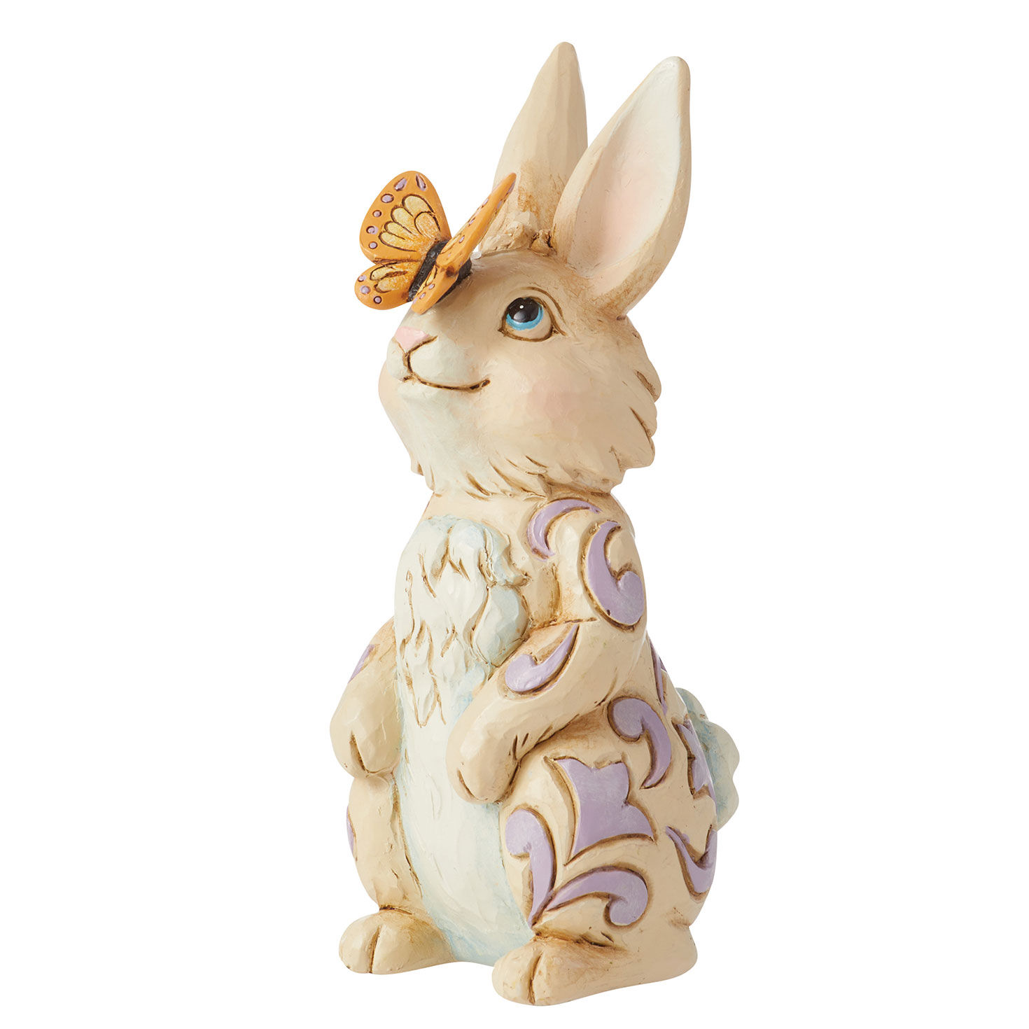 Jim Shore Bunny With Butterfly Mini Figurine, 3.9" for only USD 24.99 | Hallmark