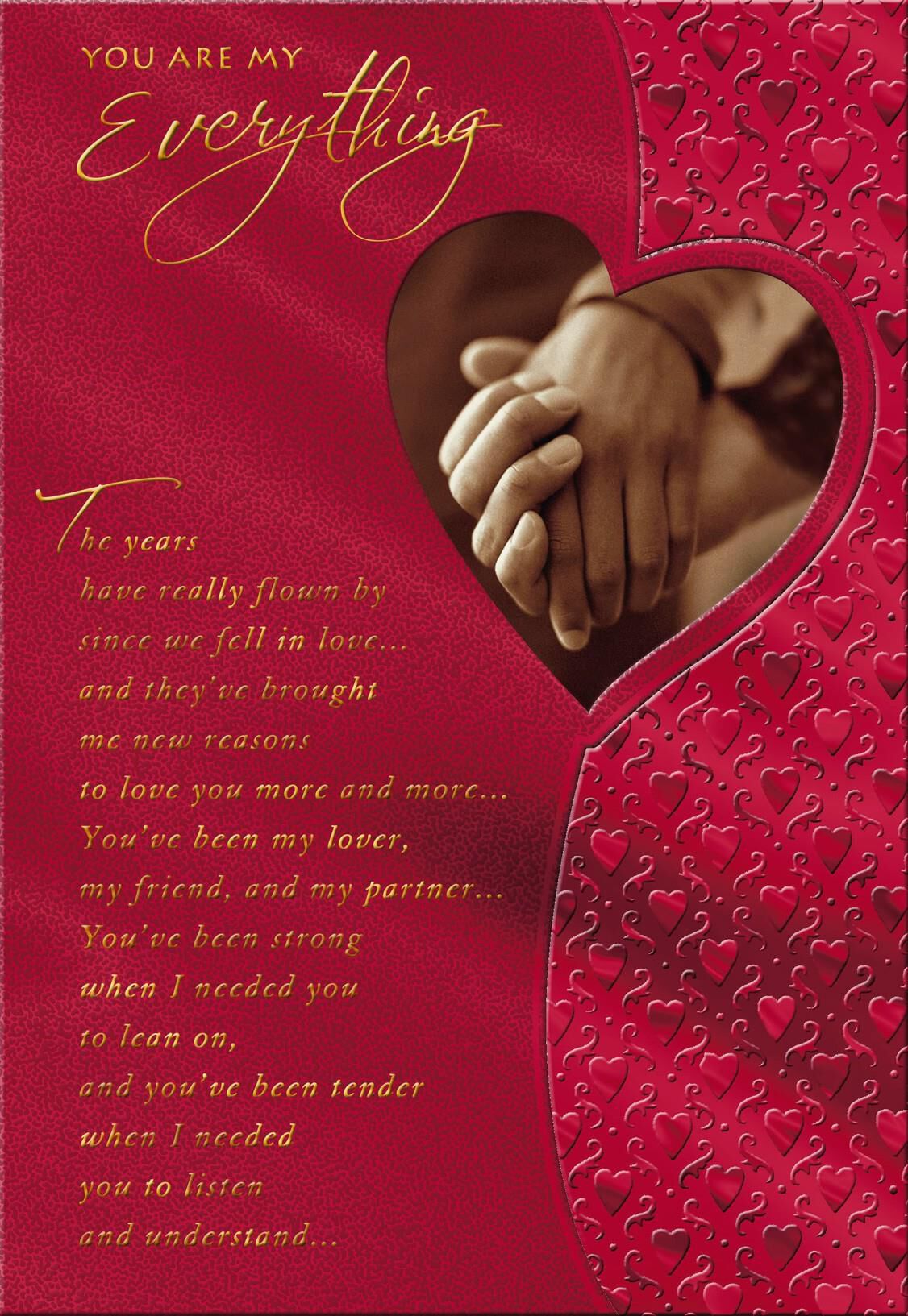 You're the One Valentine's Day Card