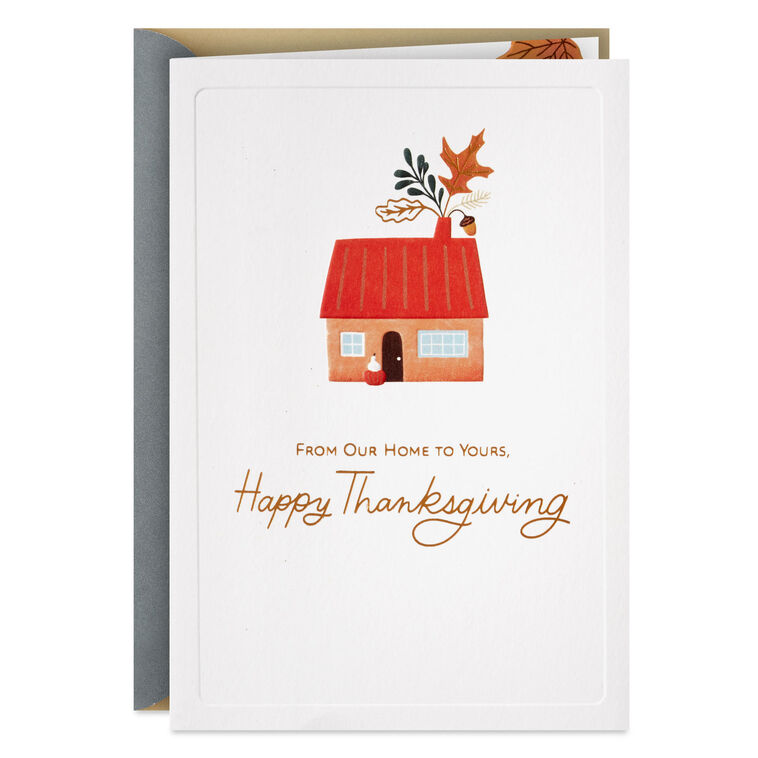 From Our Home to Yours Thanksgiving Card