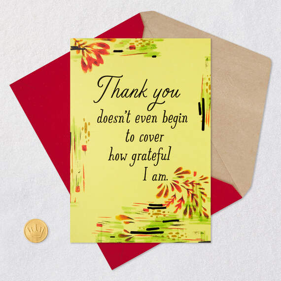 You're the Best, For Real Thank-You Card, , large image number 5
