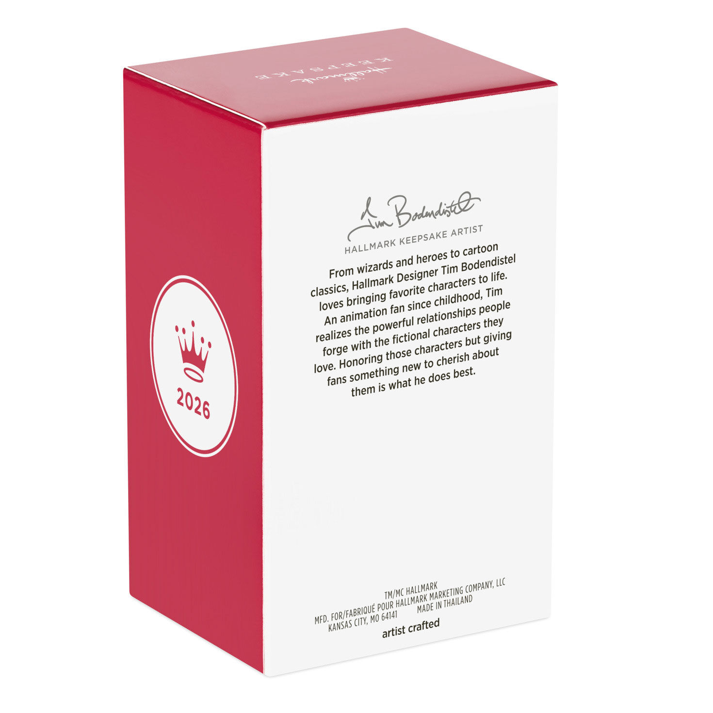 Spider-Man on Chimney Keepsake Ornament Package Back image number 8