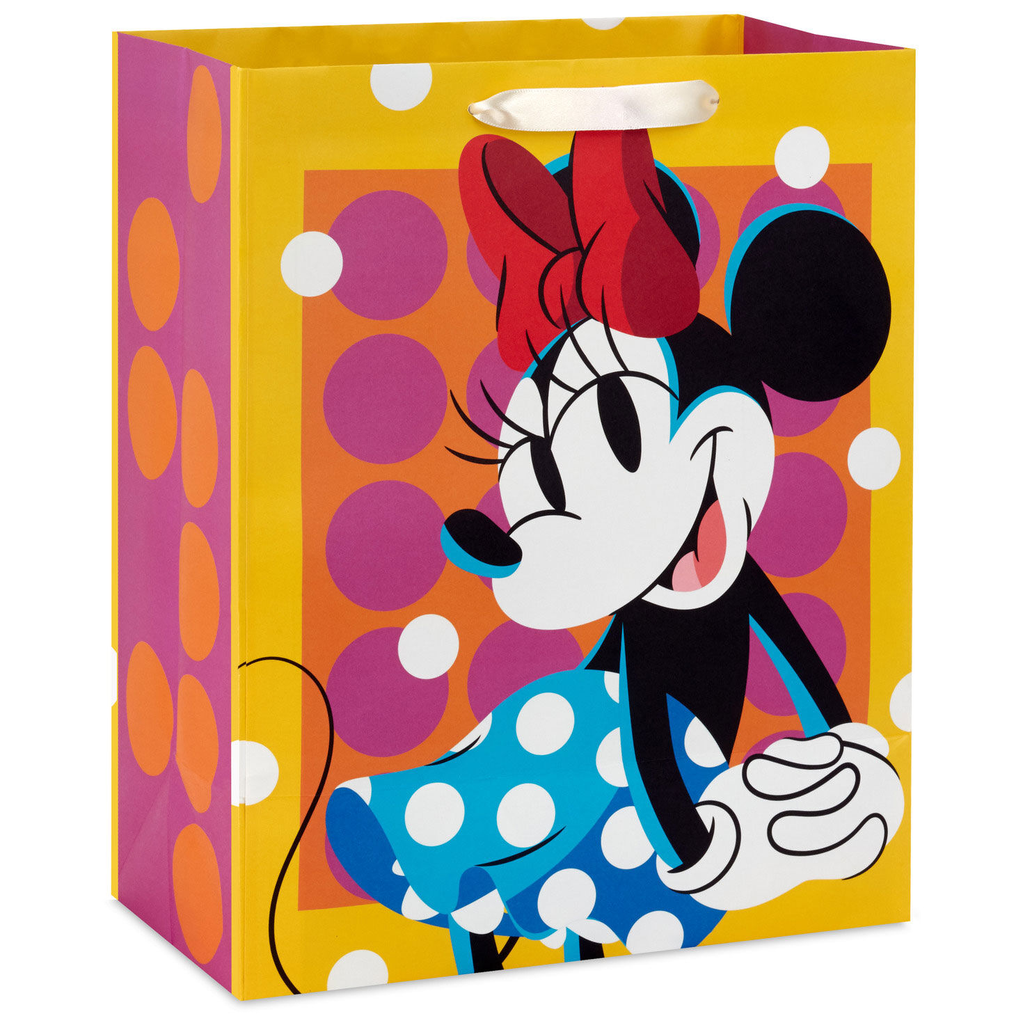 Minnie Mouse Polka Dots Large Gift Bag back image number 6