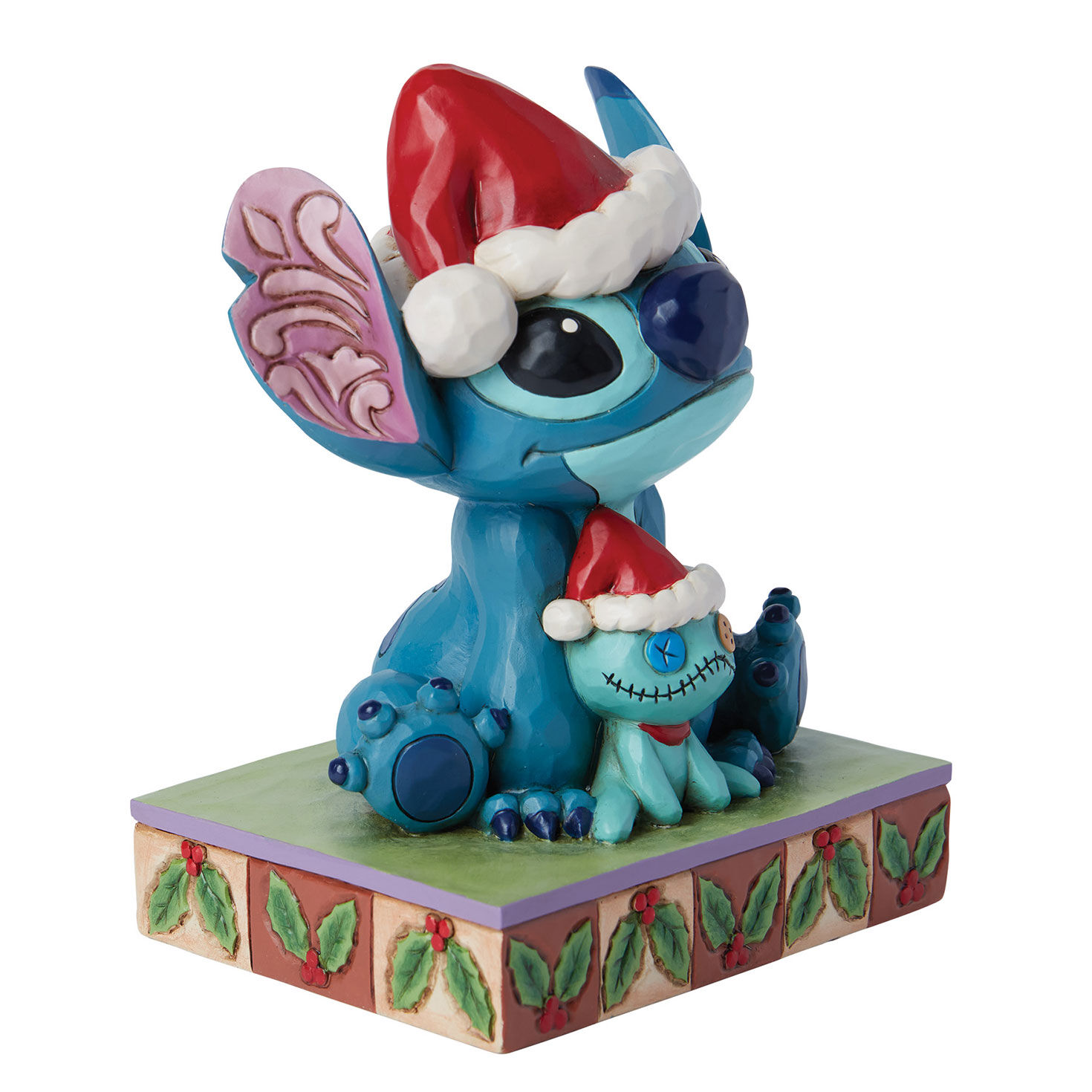 Jim Shore Disney Santa Stitch With Scrump, 5.5", , large image number 4