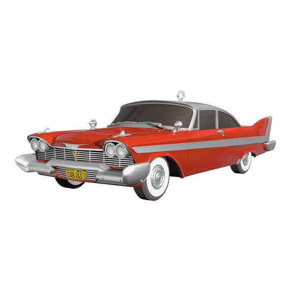 The Car's the Star Christine™ 1958 Plymouth Fury Metal Ornament, , large image number 1