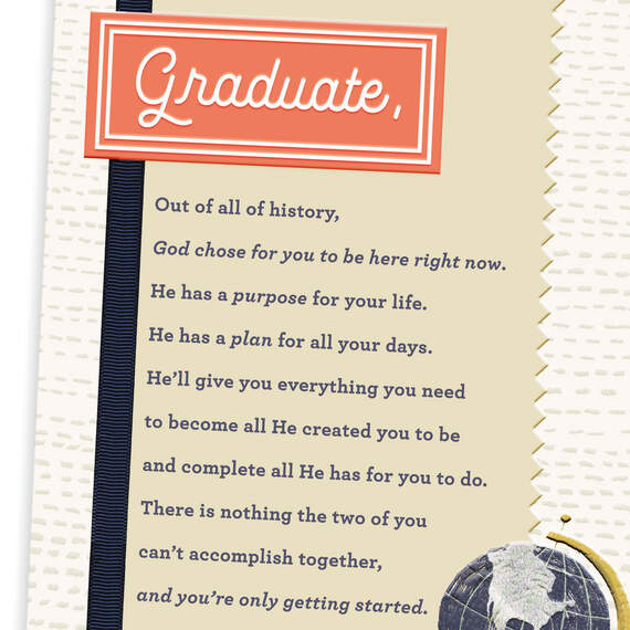 God Has a Plan for You Religious Graduation Card, , large image number 5