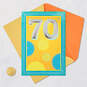 A Remarkable Life 70th Birthday Card, , large image number 5