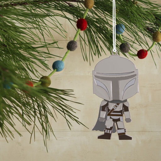 Star Wars: The Mandalorian™ Moving Metal Hallmark Ornament, 