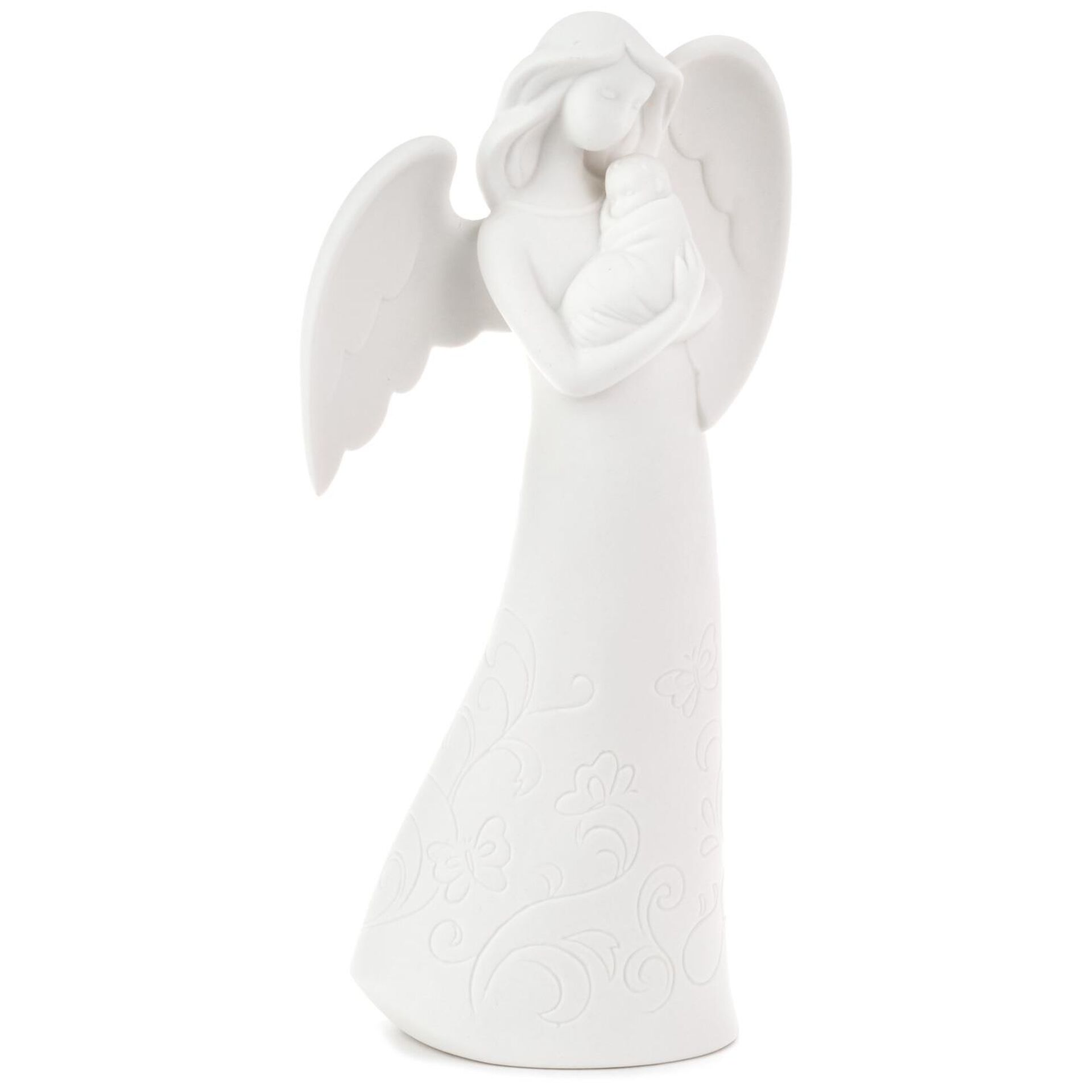 Angel Holding Baby Sculpture Figurines Hallmark
