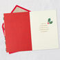 Holly and Berries Christmas Card Open card with envelope image number 3